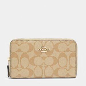 Coach Tan Signature Wallet